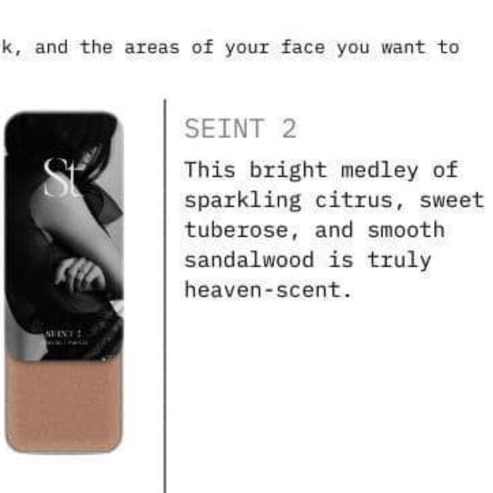 Seint Perfume 2